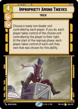 Impropriety Among Thieves [TWI - 204/257]