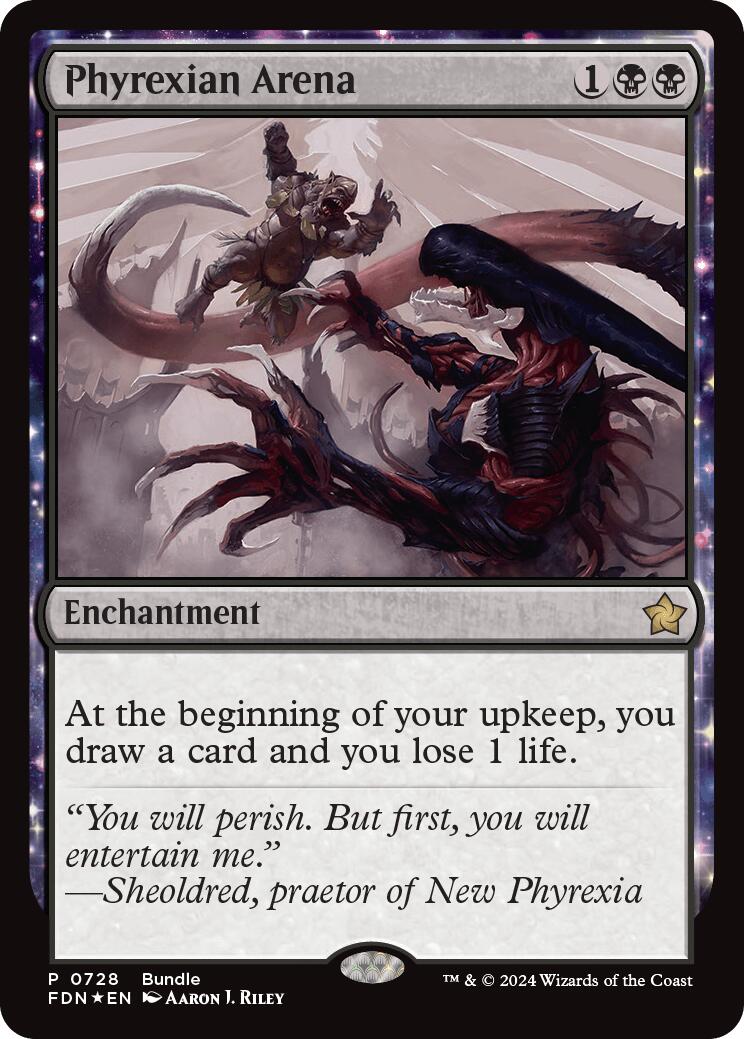 Phyrexian Arena (FDN Bundle) [UMP - 728]