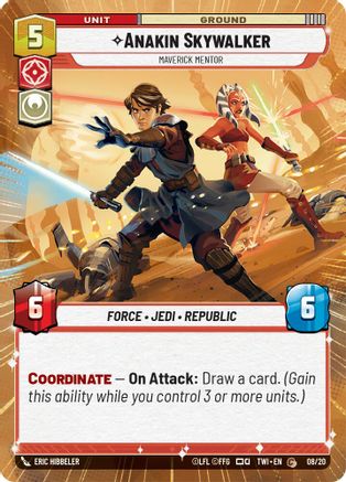 Anakin Skywalker - Maverick Mentor (Hyperspace) [TWI-WPP - 08/20]