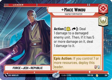 Mace Windu - Vaapad Form Master (Hyperspace) [TWI - 288]