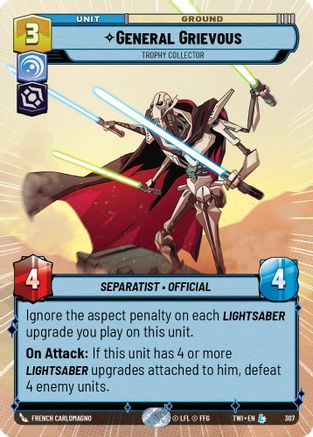 General Grievous - Trophy Collector (Hyperspace) [TWI - 307]