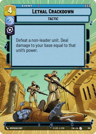 Lethal Crackdown (Hyperspace) [TWI - 314]