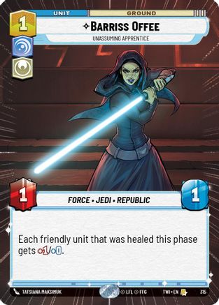 Barriss Offee - Unassuming Apprentice (Hyperspace) [TWI - 315]