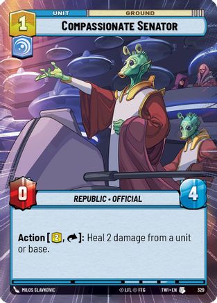 Compassionate Senator (Hyperspace) [TWI - 329]