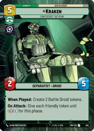Kraken - Confederate Tactician (Hyperspace) [TWI - 356]
