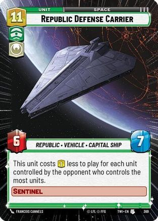 Republic Defense Carrier (Hyperspace) [TWI - 369]