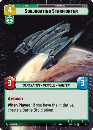 Subjugating Starfighter (Hyperspace) [TWI - 382]