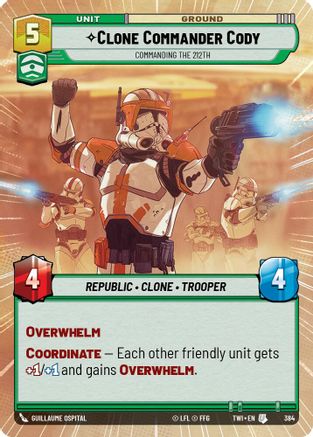 Clone Commander Cody - Commanding the 212th (Hyperspace) [TWI - 384]