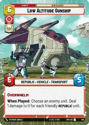 Low Altitude Gunship (Hyperspace) [TWI - 416]