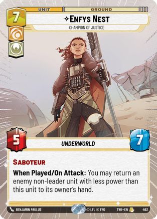 Enfys Nest - Champion of Justice (Hyperspace) [TWI - 463]