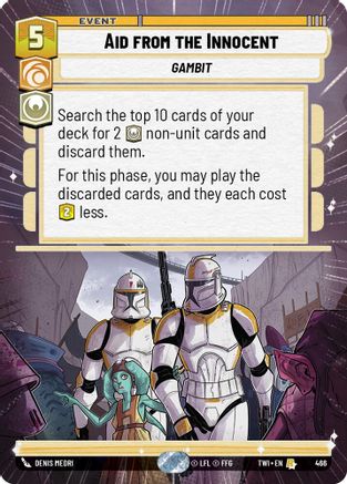 Aid from the Innocent (Hyperspace) [TWI - 466]