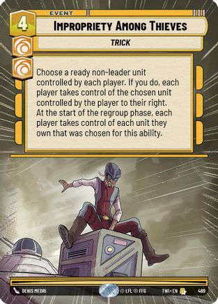 Impropriety Among Thieves (Hyperspace) [TWI - 469]