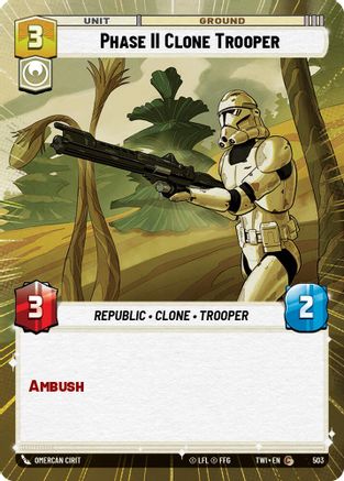 Phase II Clone Trooper (Hyperspace) [TWI - 503]