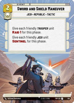 Sword and Shield Maneuver (Hyperspace) [TWI - 510]