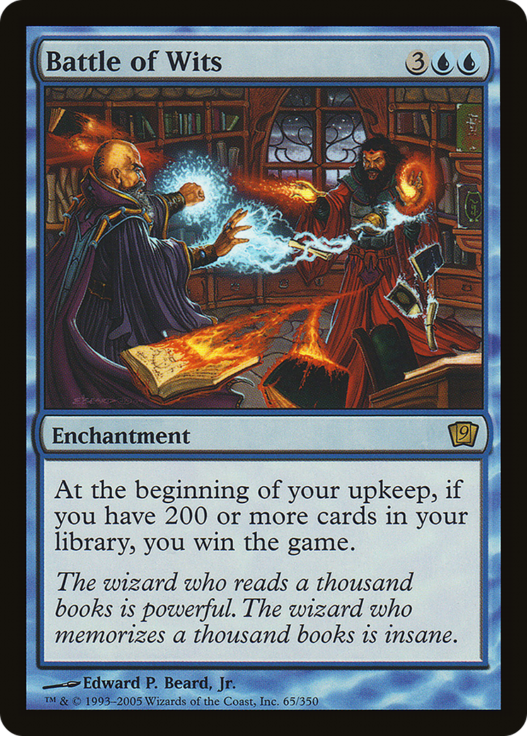 Battle of Wits (9ED-065) - 9th Edition Foil