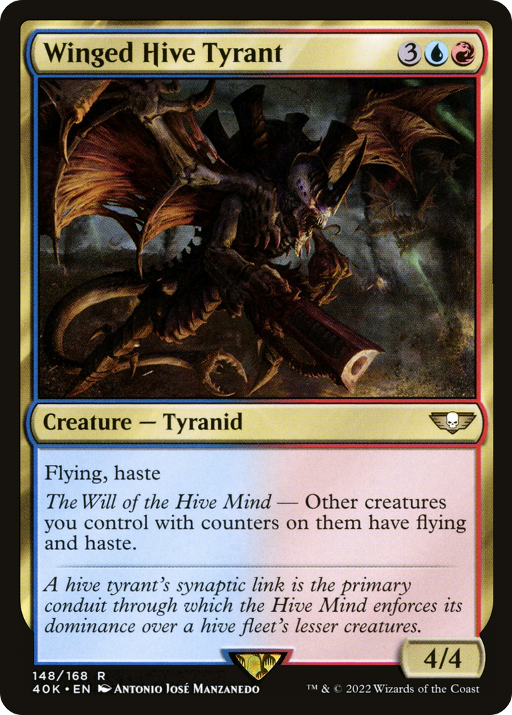 Winged Hive Tyrant [40K - 148]