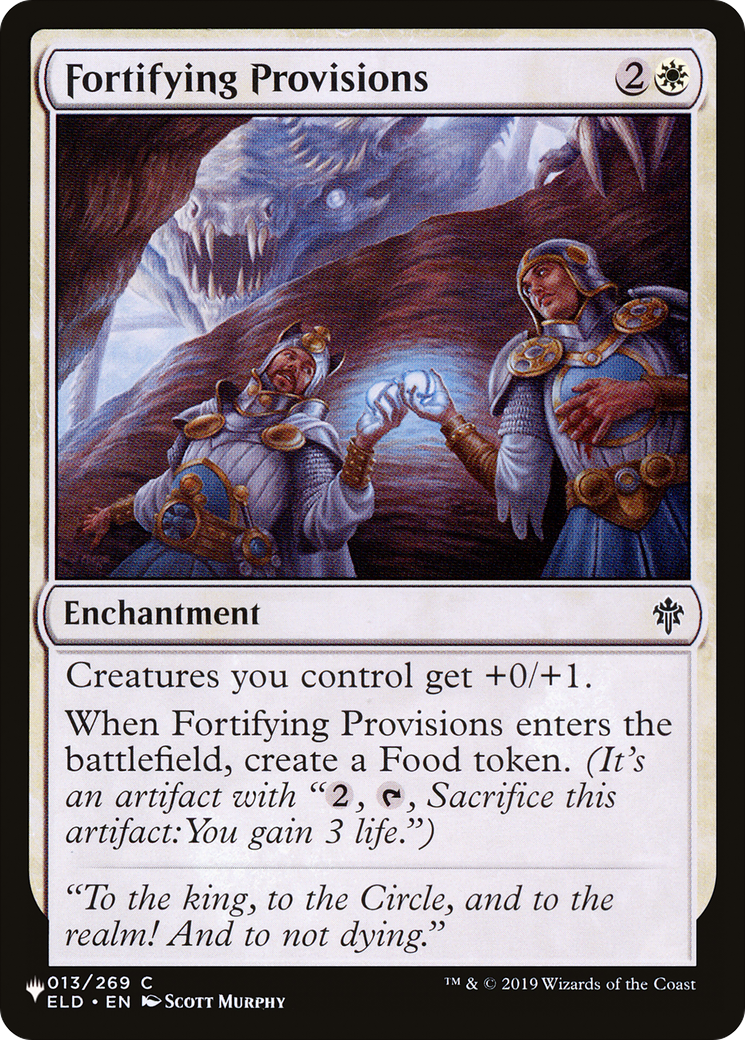 Fortifying Provisions [LIST - 013/269]