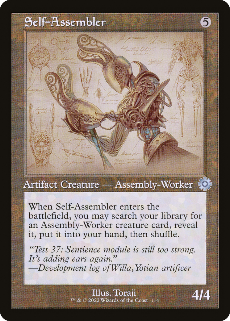Self-Assembler (Schematic) [BRR - 114]