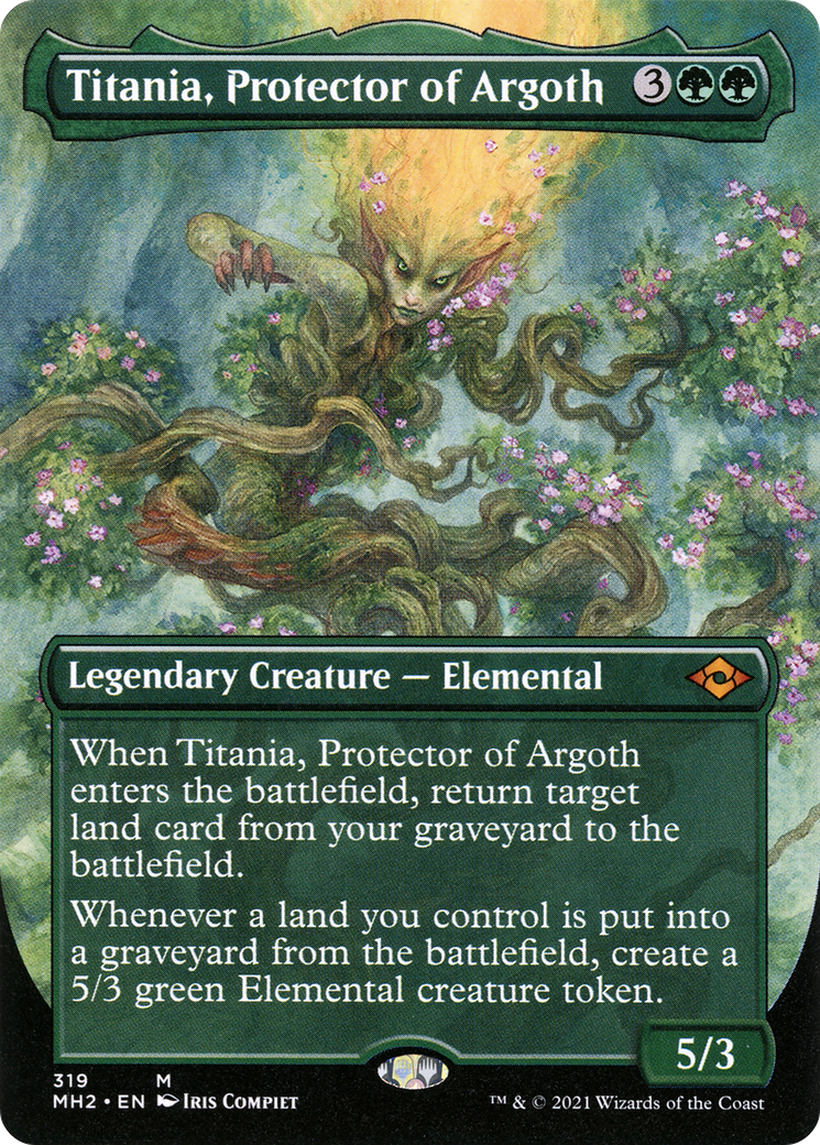 Titania, Protector of Argoth (Borderless) [MH2 - 319]