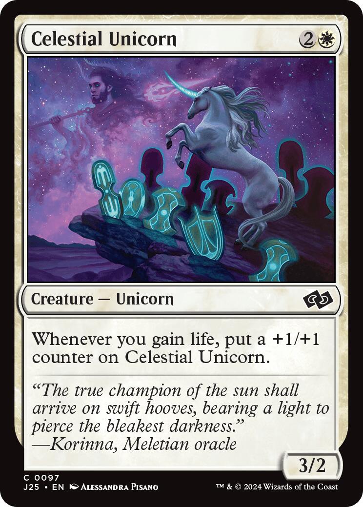 Celestial Unicorn [J25 - 97]