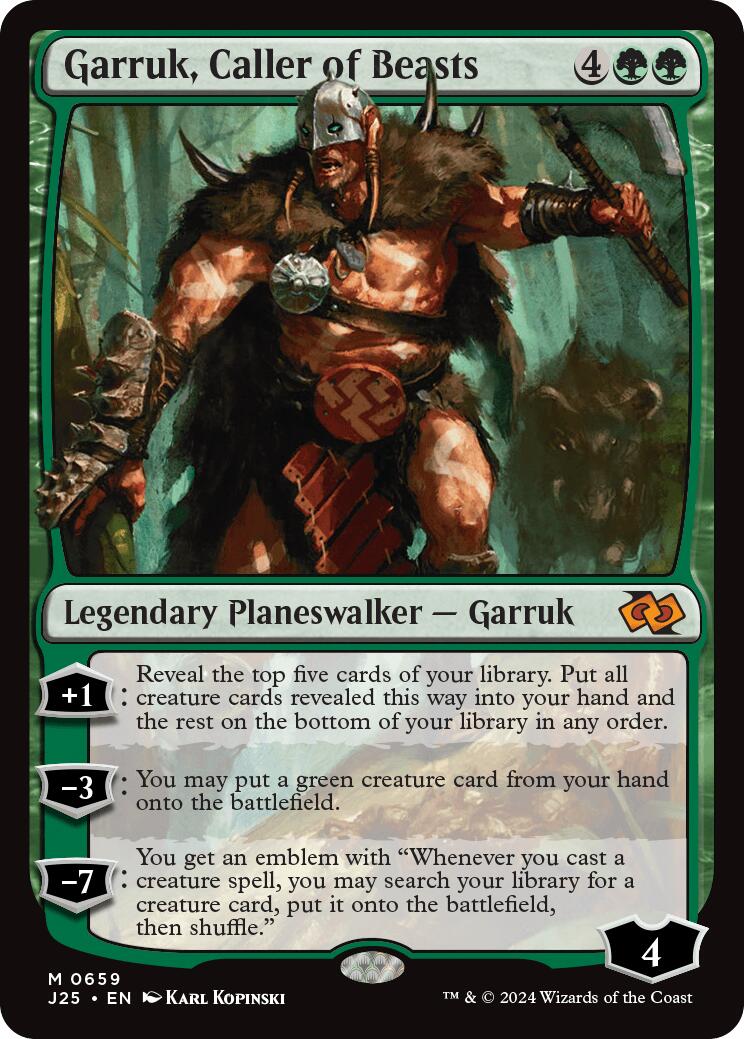Garruk, Caller of Beasts [J25 - 659]