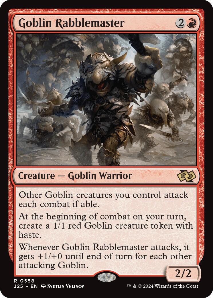 Goblin Rabblemaster [J25 - 558]
