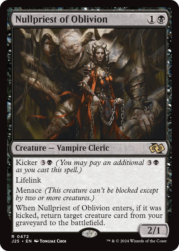 Nullpriest of Oblivion [J25 - 472]