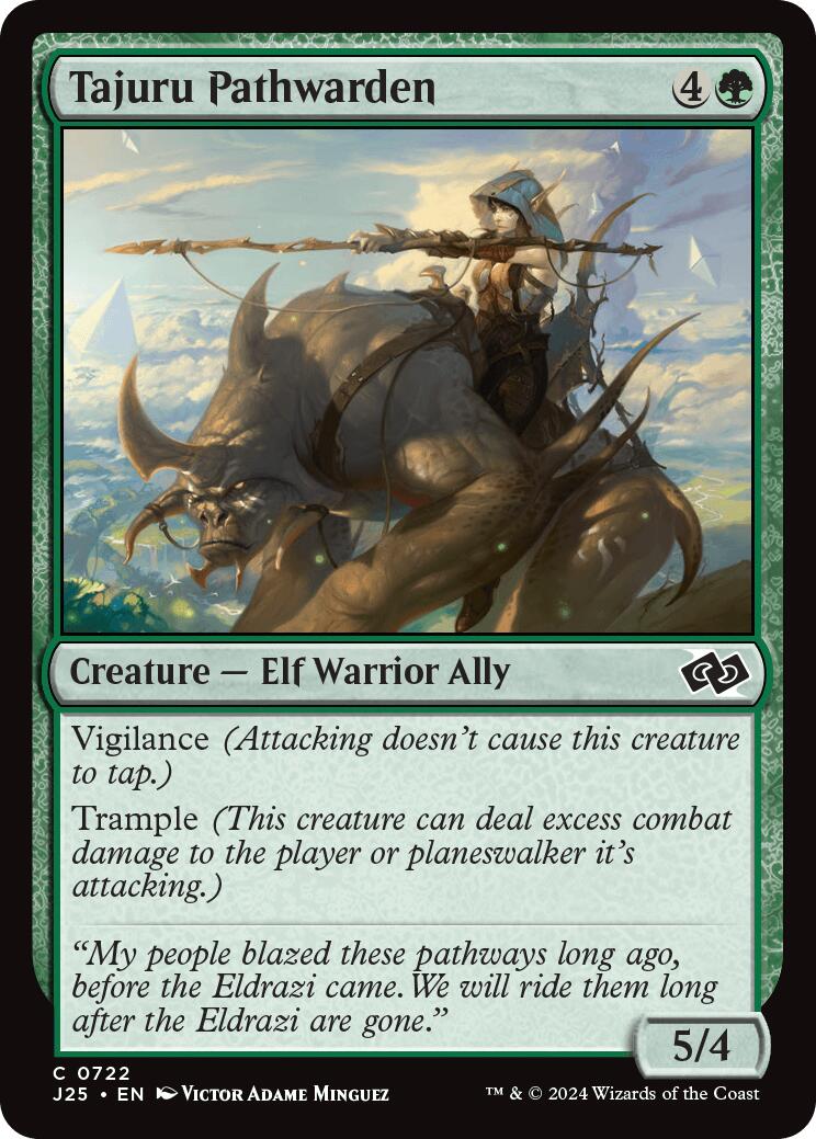 Tajuru Pathwarden [J25 - 722]