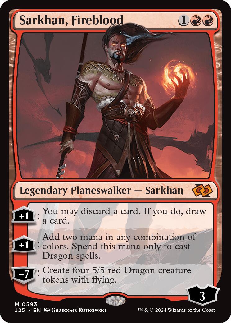Sarkhan, Fireblood [J25 - 593]
