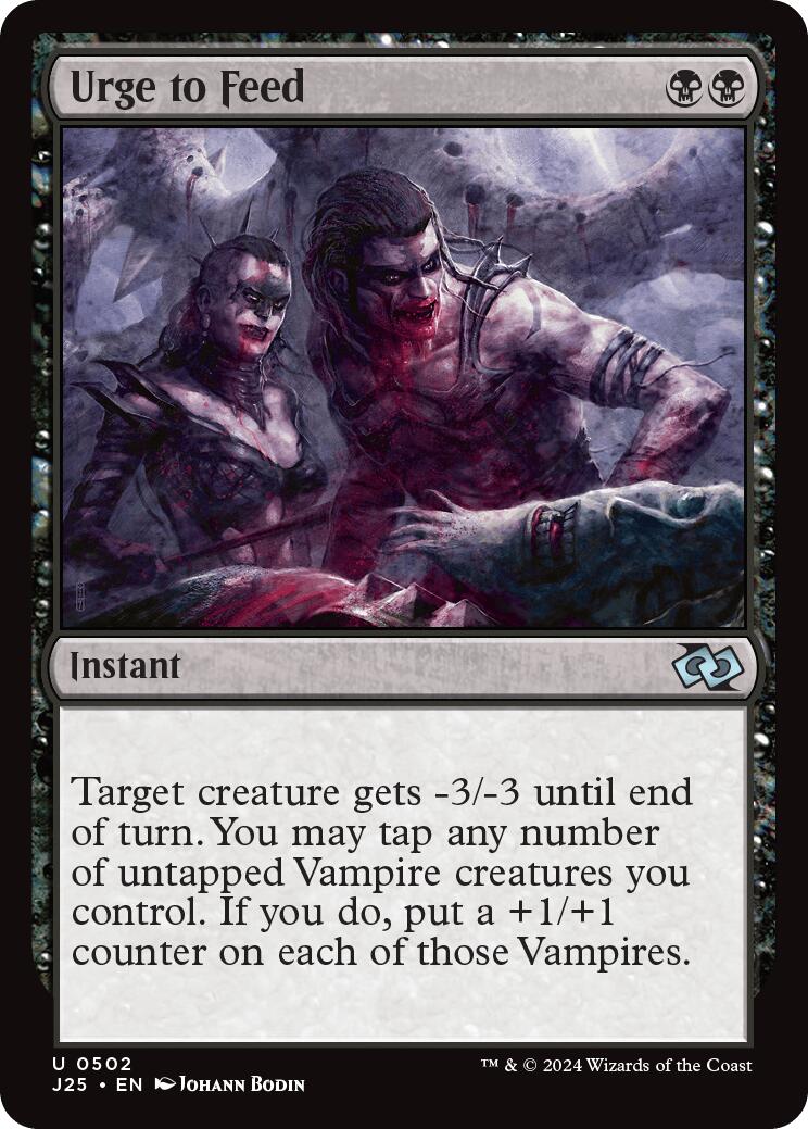 Urge to Feed [J25 - 502]