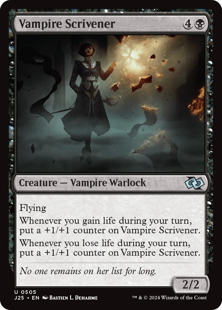 Vampire Scrivener [J25 - 505]