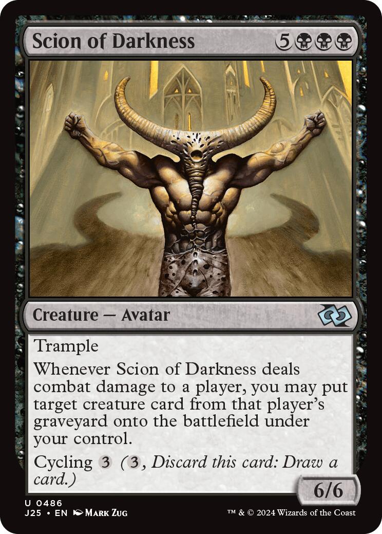Scion of Darkness [J25 - 486]