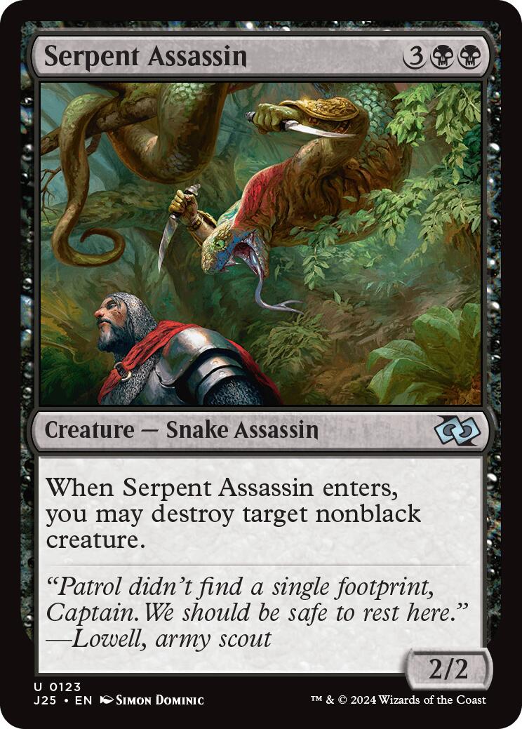 Serpent Assassin [J25 - 123]