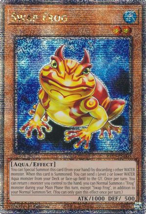 Swap Frog (Quarter Century Secret Rare) [RA03-EN005]