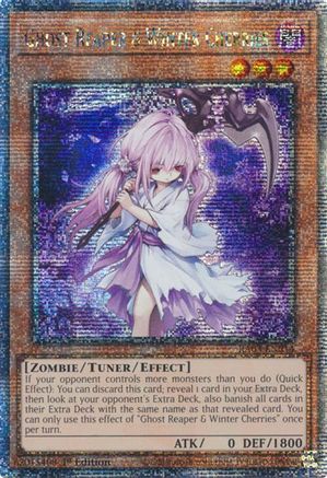 Ghost Reaper & Winter Cherries (Quarter Century Secret Rare) [RA03-EN014]
