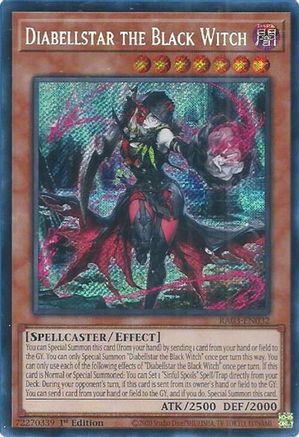 Diabellstar the Black Witch (Secret Rare) [RA03-EN032]
