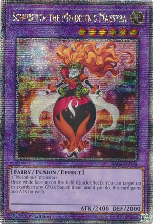 Schuberta the Melodious Maestra (Quarter Century Secret Rare) [RA03-EN034]