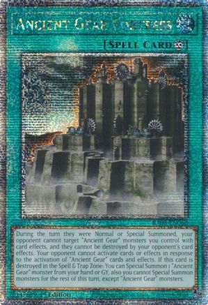 Ancient Gear Fortress (Quarter Century Secret Rare) [RA03-EN062]