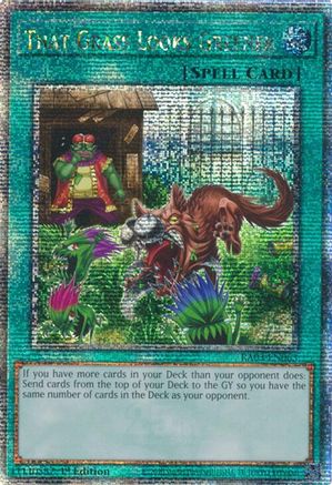 That Grass Looks Greener (Quarter Century Secret Rare) [RA03-EN063]