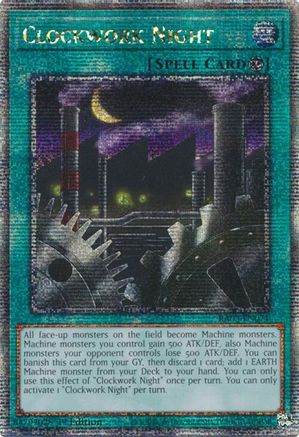 Clockwork Night (Quarter Century Secret Rare) [RA03-EN071]