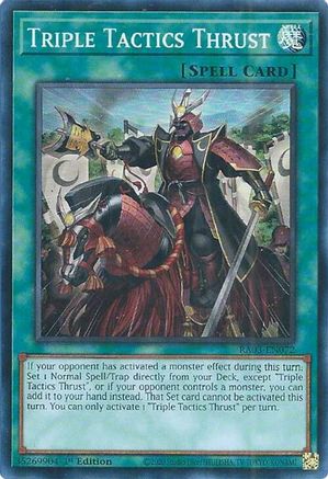Triple Tactics Thrust [RA03-EN072]