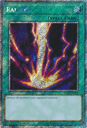 Raigeki (Platinum Secret Rare) [RA03-EN083]