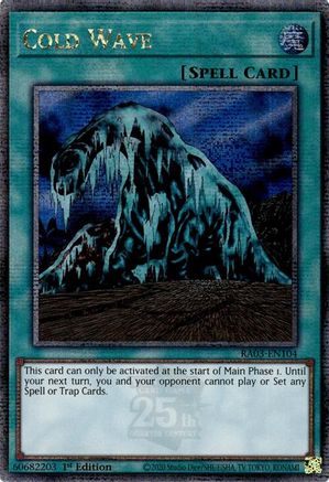 Cold Wave (Quarter Century Secret Rare) [RA03-EN104]