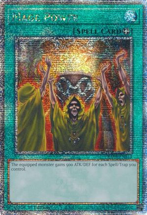 Mage Power (Quarter Century Secret Rare) [RA03-EN113]