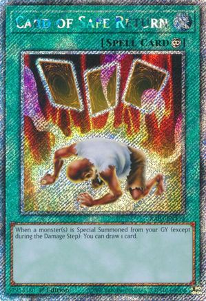 Card of Safe Return (Platinum Secret Rare) [RA03-EN114]