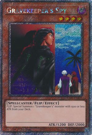 Gravekeeper's Spy (Platinum Secret Rare) [RA03-EN121]