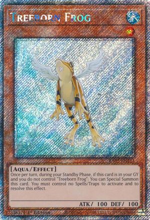 Treeborn Frog (Platinum Secret Rare) [RA03-EN161]