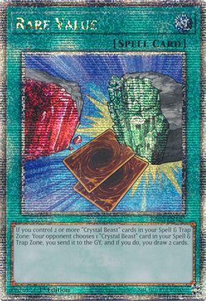 Rare Value (Quarter Century Secret Rare) [RA03-EN182]