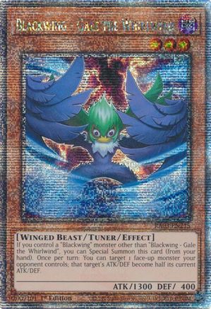 Blackwing - Gale the Whirlwind (Quarter Century Secret Rare) [RA03-EN215]