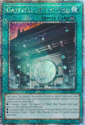 Gateway of the Six (Quarter Century Secret Rare) [RA03-EN229]